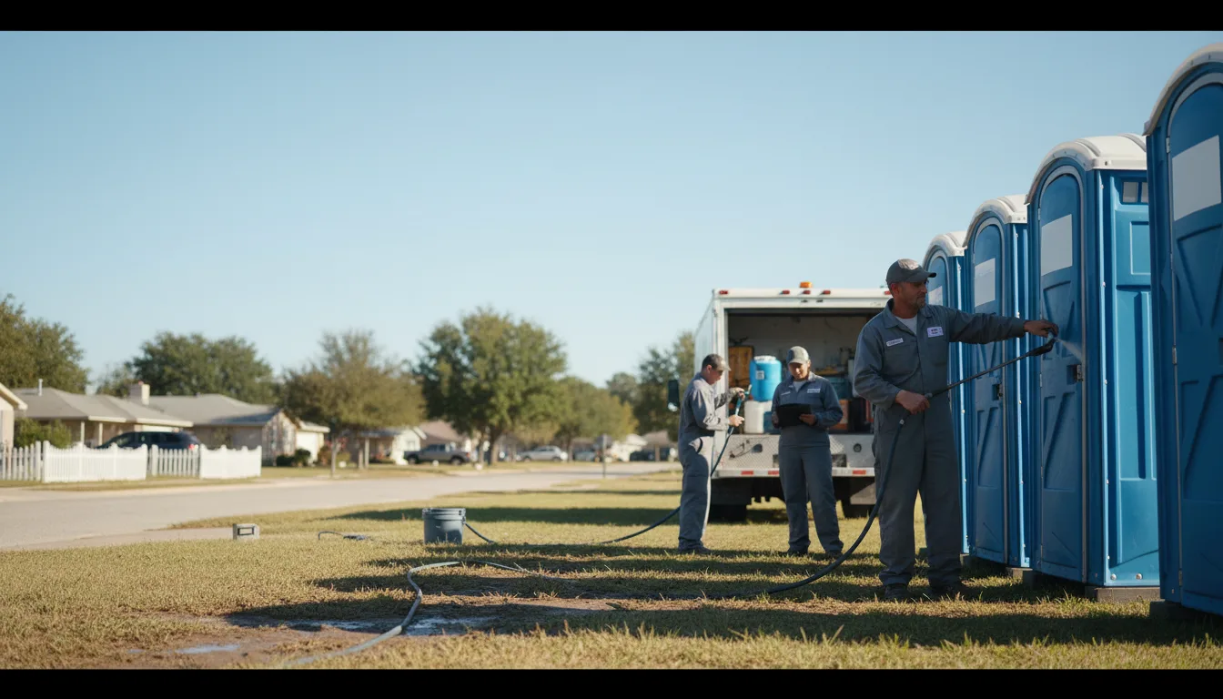 Long-Term Portable Toilet Rental in Lemont, IL near me